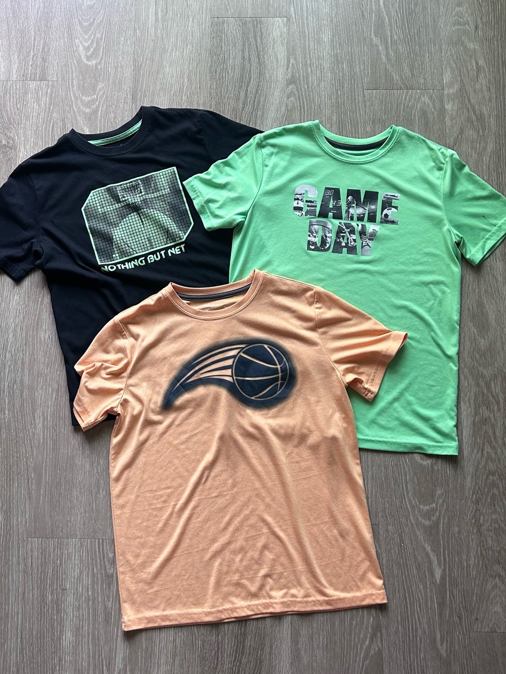 Boys Xersion Active Tech Graphic Tee Bundle (3 Shirts) Size L (14/16)